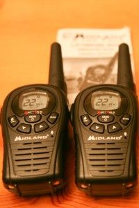 midland lxt380 frs gmrs radio walkie talkie 24 miles