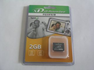 Fujifilm 2GB XD Memory Card 2 GB Brand New SEALED Picture Card RARE