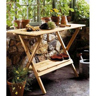 Merry Products Simple Potting Bench and Console Table