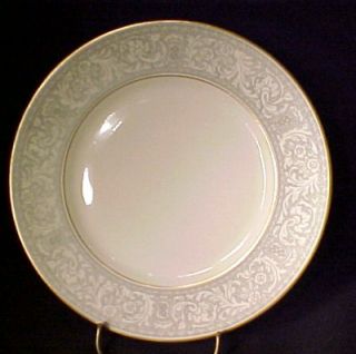 Franciscan China Renaissance Grey Pattern Dinner Plate