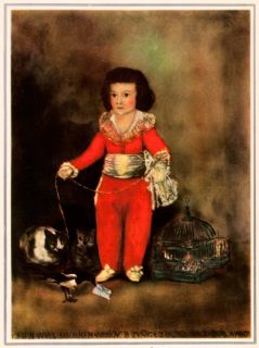  Portrait Don Osorio Zuniga Francisco Goya Romanticism Spain