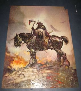 Art of Frank Frazetta The Death Dealer 500 Jigsaw Puzzle Missing 1