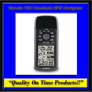 New Garmin 72H Handheld GPS Navigator Portable Outdoor Compass USB