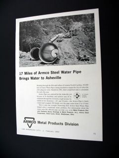 print advertisement from a 1962 publication size 8 x 11 inches approx