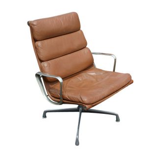 Herman Miller Eames Soft Pad Lounge Chairs Leather