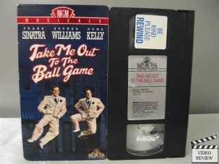 Take Me Out To The Ball Game VHS Frank Sinatra, Esther Williams, Gene