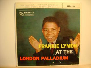 Frankie Lymon at The London Palladium RARE WLP EP