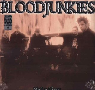 BLOODJUNKIES Maladies NEW SEALED OOP 2004 LTD Colored Vinyl LP