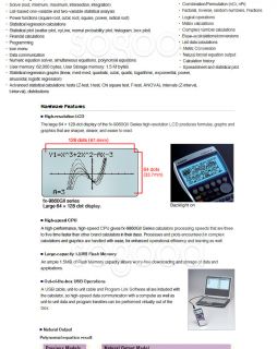  9860GII Programmable Scientific Graphic Calculator FX 9860G II + Gift