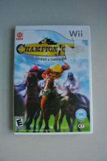 Champion Jockey G1 Jockey Gallop Racer Game Complete Nintendo Wii