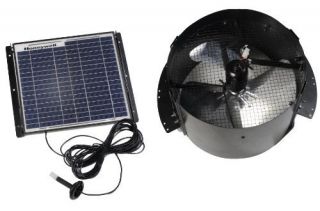   Honeywell 527SHON103BLK 12 Watt Gable Mount Solar Powered Attic Fan