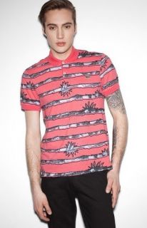 Lacoste Live Ultraslim Printed Polo Shirt Made in France All Sizes