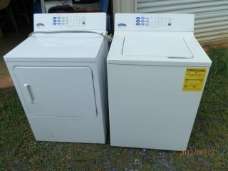 GE General Electric Profile Performance One Touch Washer and Dryer Set