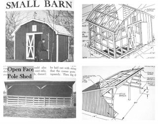 Garden, Pole, Utility Shed, Machinery Shed, Feed, Haying Equipment