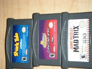 LOT OF 3 (Nintendo Game Boy Advance GAMES GBA SP SHARK TALE FAIRLY ODD