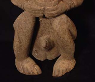 Bamun King Figure with Enlarged Genitalia Africa 23 Inch SALE