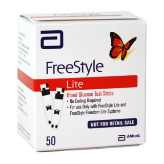 Freestyle Lite Mail Order 50 Test Strips