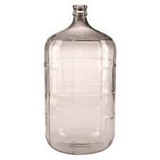 Imported Italian Glass 5 Gallon Water Jug Carboy Bottle