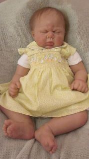 Gorgeous Michelle Fagan Silicone Baby Chloe Doll So Realistic and Mint