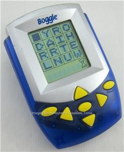 2002 Hasbro Boggle Electronic Handheld Travel Classic Word Game