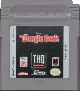  Game Boy The Jungle Book Walt Disney'S