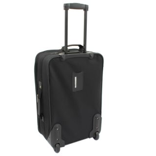 Geoffrey Beene Westchester 3 Piece Carry On Luggage Set Black