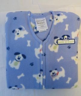 Halo SleepSack Boy’s Wearable Blanket Micro Fleece Blue Pup Pals