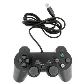 wired dual shock game controller for sony playstation 3 ps3
