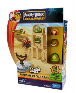 Star Wars Angry Birds Jenga Tatooine Battle Game Hasbro