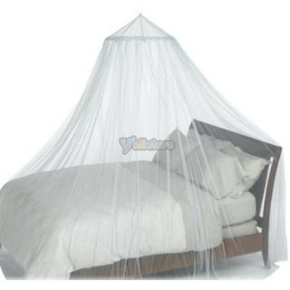 New Hot Elegant Netting Bed Canopy Mosquito Net White