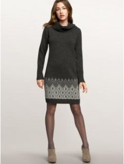 Gap Charcoal Patterned Sweater Dress Size XL $ 89 95