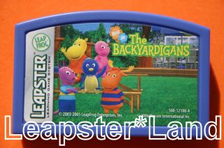  DAY Leapster 2 Leapfrog BACKYARDIGANS Learning Cartridge Game NICK JR