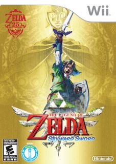 The Legend of Zelda Skyward Sword Wii Brand New Factory SEALED