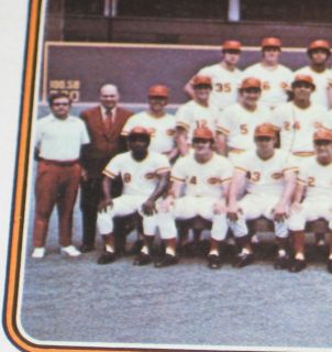 1974 Topps 431 Gene Garber 459 Reds Team Pete Rose Bench Morgan Huge