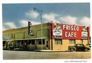 Frisco Cafe, Odessa Texas & Franks Resturant, Schulenburg Texas Mini