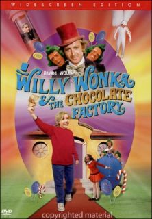 Willy Wonka The Chocolate Factory DVD Gene Wilder 085393893422