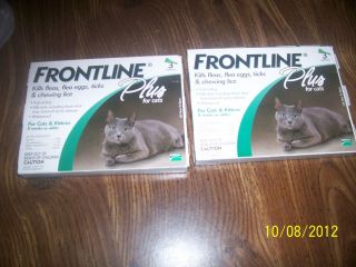 Frontline Plus for Cats 2 Boxes