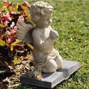  or Outdoor Cherub Baby Angel Prayer Statue Garden Sculpture Adorable