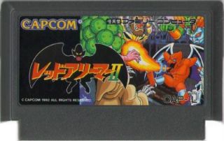 Famicom NES FCRed Arremer 2Gargoyles Quest II Capcom