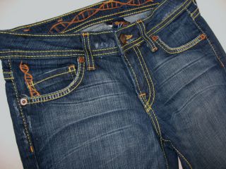 Genetic Denim Recessive Gene Boot Cut Stretch Jeans Nitrogen Dark