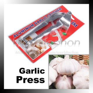 Garlic Press Chopper Ginger Crusher Chef Kitchen Tool