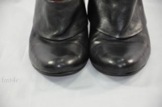 gentle souls womens cuff booties boots black sz 10