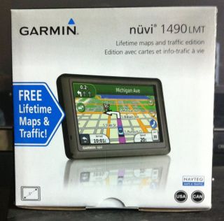 Garmin Nuvi 1490LMT Automotive GPS Receiver