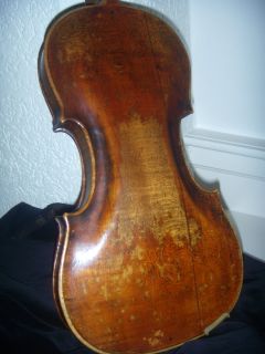 Beautiful Antique Violin Joannes Georgius Hellmer Pragenfis Me Fecit