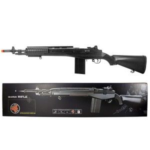 Nice 40 Airsoft Heavy Metal M14 Spring Bolt Action Sniper Rifle