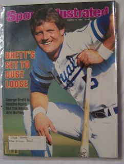 SI Sports Illustrated GEORGE BRETT Cover Kansas City Royals STEVE