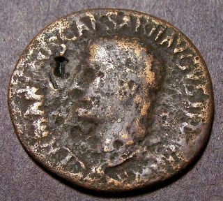 GERMANICUS, Roman General & Emperor Kin, Imperial Coin by Caligula