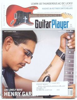Guitar Player Magazine Henry Garza Los Lonely Boys RARE