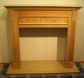 CFM Wall Cabinet for Gas Fireplace Insert 36in Honey Oak Model F0WH36
