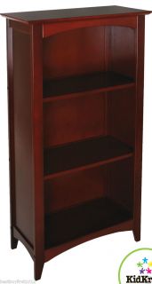  Cherry Wood Bookcase Book Shelf Nursery Bedroom Furniture 14031